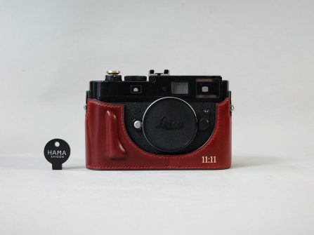 Leica M9 Shell cordovan case